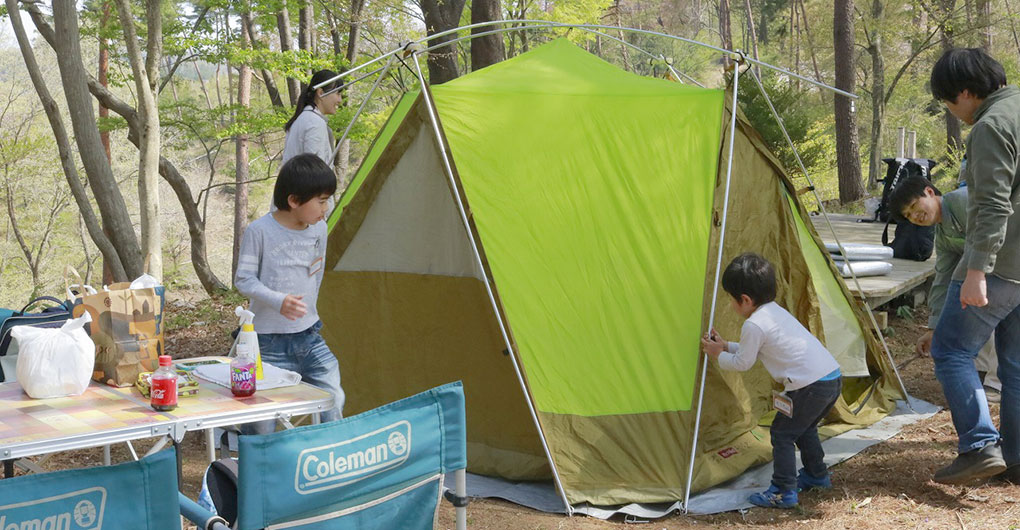 里山冒険ファミリーキャンプ　