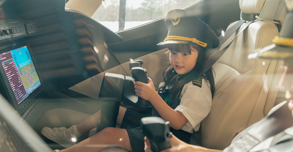 宿泊者限定！HondaJetコックピット体験 forキッズ