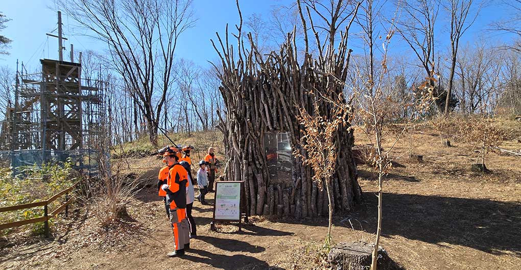 森づくりワークショップ～生命の塔づくり～