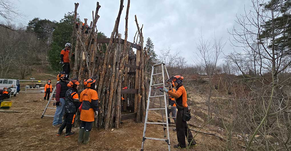 森づくりワークショップ～生命の塔づくり～