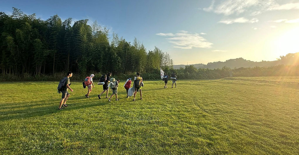 夏のガキ大将の森キャンプ