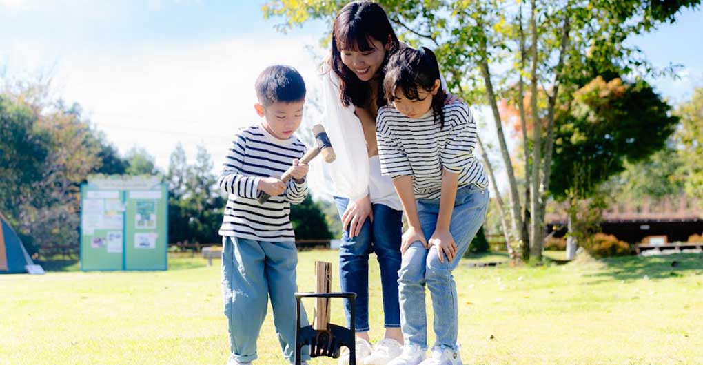 Experience making s'mores by the campfire!