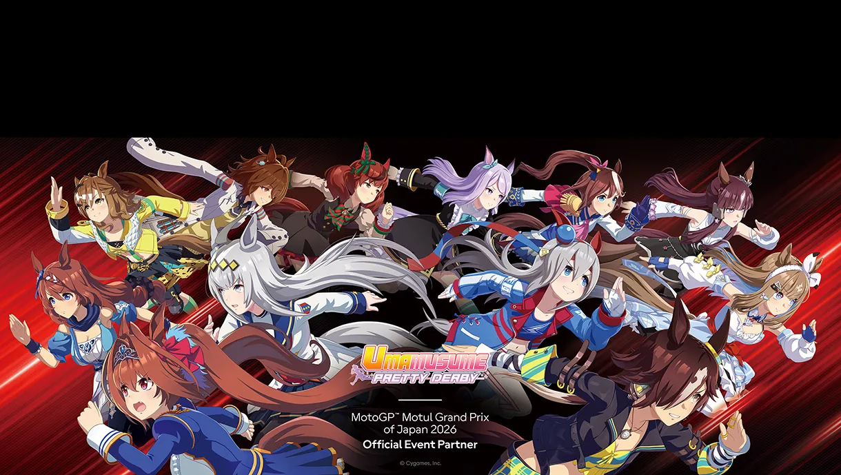Umamusume: Pretty Derby socio oficial del MotoGP Japanese Grand Prix 2026