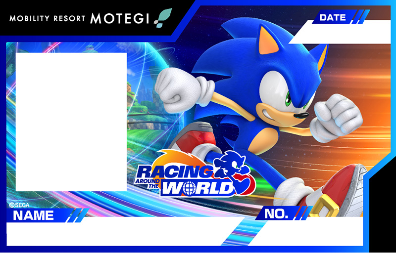 Sonic Collaboration License Card