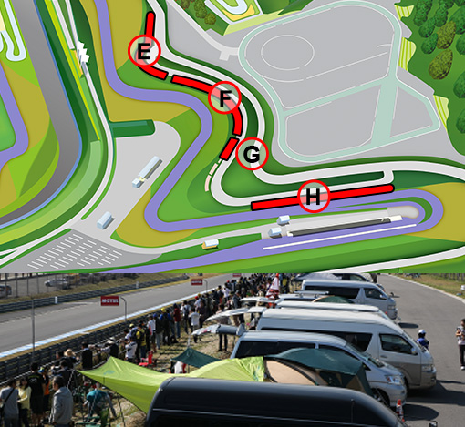 Racing Course Side Camp Stay Parking Ticket
