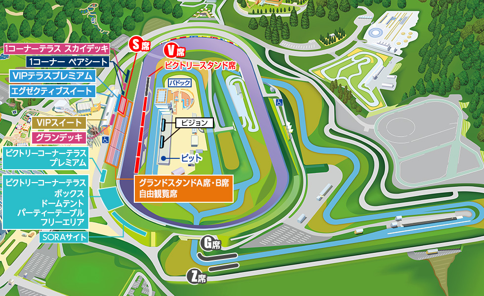 Viewing Area Map