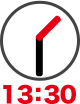 13時30分