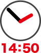 14時50分