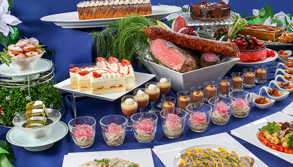 冬のディナービュッフェ