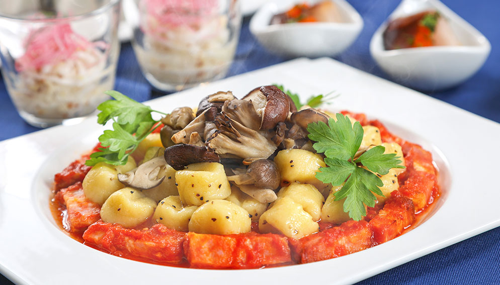 冬のディナービュッフェ