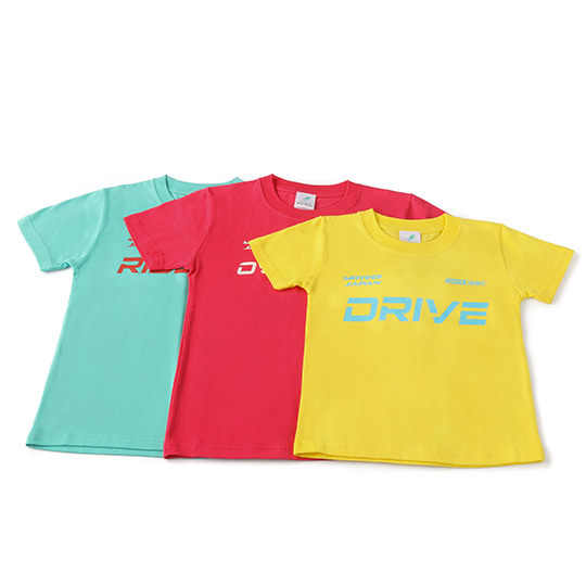 DRIVE/OVERTAKE/RIDE ON キッズTシャツ
