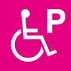 車椅子専用駐車場 北エリア：N1[一部]・南エリア：S1[一部]