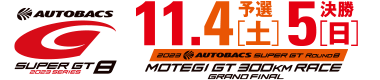 2023 AUTOBACS SUPER GT Round8 MOTEGI GT300km Race GRAND FINAL
