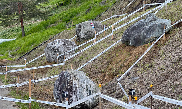 崩れやすい岩盤コースに新要素追加