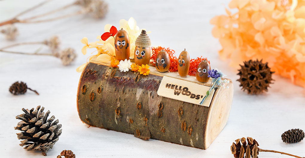 使用Hello Woods素材的手作體驗