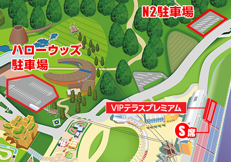 VIP露台高級停車場